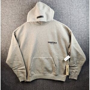 Essentials Fear of God Hoodie Light Oatmeal With Tags Men's Size S